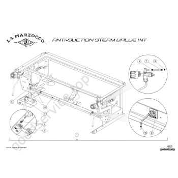 GB5 - FB80 -               Anti-Suction Steam Valve Kit