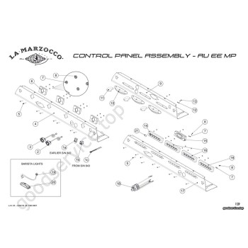 GB5 - FB80 -               Control Panel Assembly