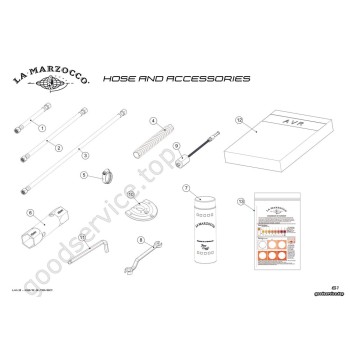GB5 - FB80 -               Hose and Accessories