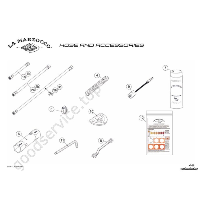 LINEA PB -               LineaPB Parts-18-S46