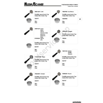 Portafiltri 41 Portafiltri 41