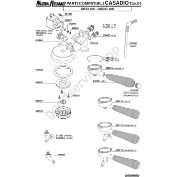 Table CASADIO 01 Table CASADIO 01