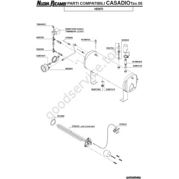 Table CASADIO 05 Table CASADIO 05