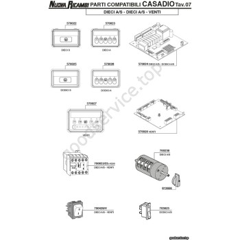 Table CASADIO 07 Table CASADIO 07