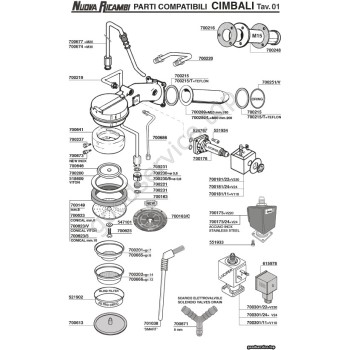 Table CIMBALI 01 Table CIMBALI 01