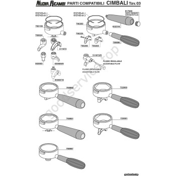 Table CIMBALI 03 Table CIMBALI 03