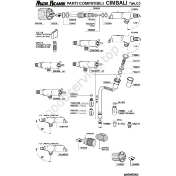 Table CIMBALI 05 Table CIMBALI 05