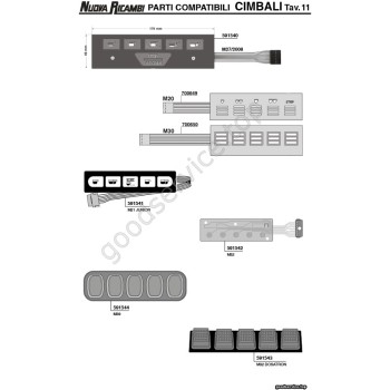 Table CIMBALI 11 Table CIMBALI 11