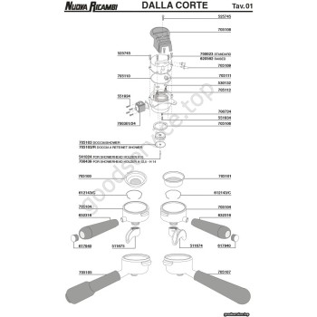 Table DALLA CORTE 01