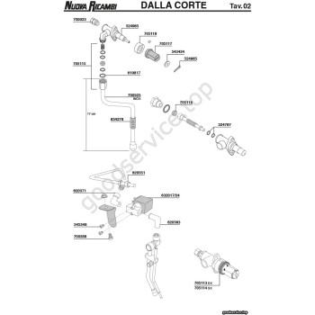 Table DALLA CORTE 02