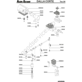 Table DALLA CORTE 04