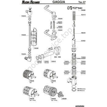 Table GAGGIA 07 Table GAGGIA 07
