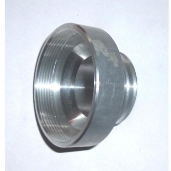 ADAPTOR ALLUM. HOPPER THREAD PLASTIC