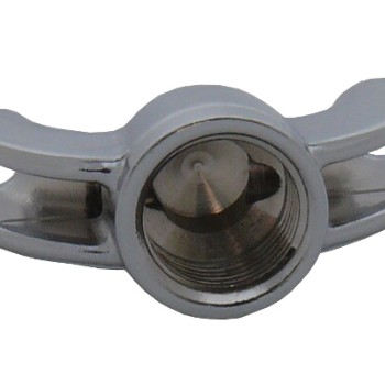 Носик холдера двухпорционный укороченный, открытый, 3/8"