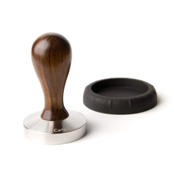 CONVEX DROP VIOLET WOODEN/S.STEEL TAMPER