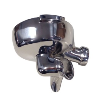 S.STEEL FILTER HOLDER WITH SPOUT 2 WAYS