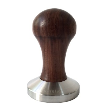 NUT WOODEN/S.STEEL TAMPER ESPRESSO FLAT NUT WOODEN/S.STEEL TAMPER ESPRESSO FLAT