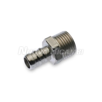 BRASS HOSE BARB MALE 1/2 12mm