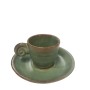 EDO COFFEE SET UZU LINE GREEN