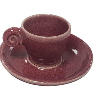 EDO COFFEE SET UZU LINE ROSE
