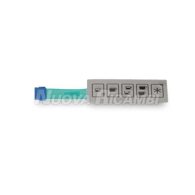 TOUCH MEMBRANE 5 BUTTONS