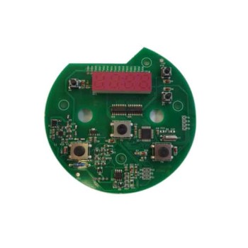 BUTTONS CARD WITH DISPLAY