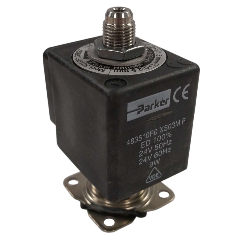 STEEL SOLENOID VALVE 3WAYS VALVE 1.5 24V