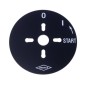 SWITCH PLAQUE 0-1-START