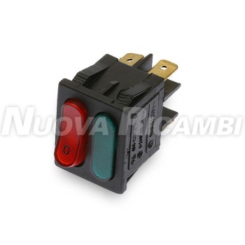 UNIPOLAR SWITCH WITH WARNING LIGHT