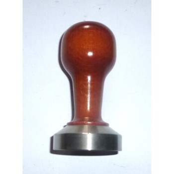 TAMPER WOOD-STAINLESS STEEL DIAM.49mm