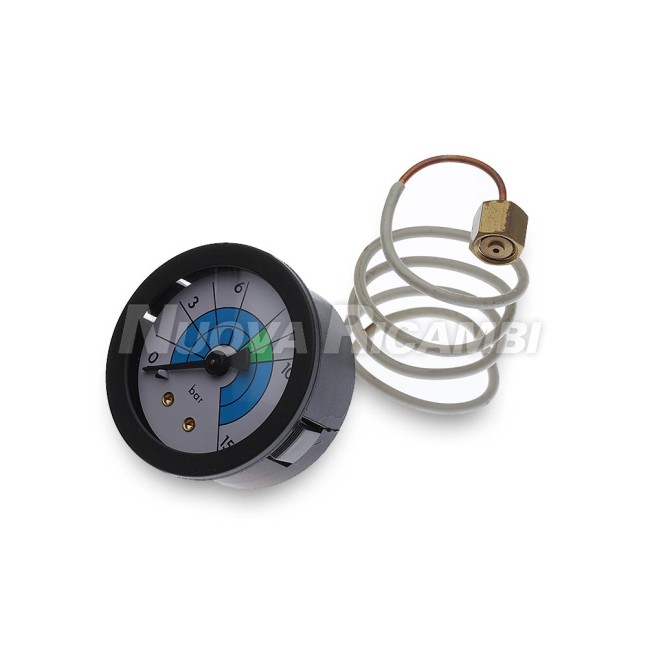 PUMP MANOMETER 1/8 WITH CAPILLARY PIPE