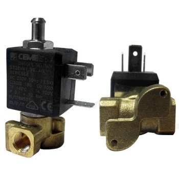 Клапан CEME триходовий FF 1/8 1/8 230В/50Гц 20 бар