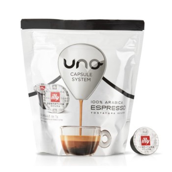 Кава в капсулах Illy Caffe Tostatura Scura 16 капсул формат Uno System