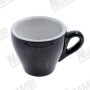 Чорна фарфорова кавова чашка GENOVA (80cc)