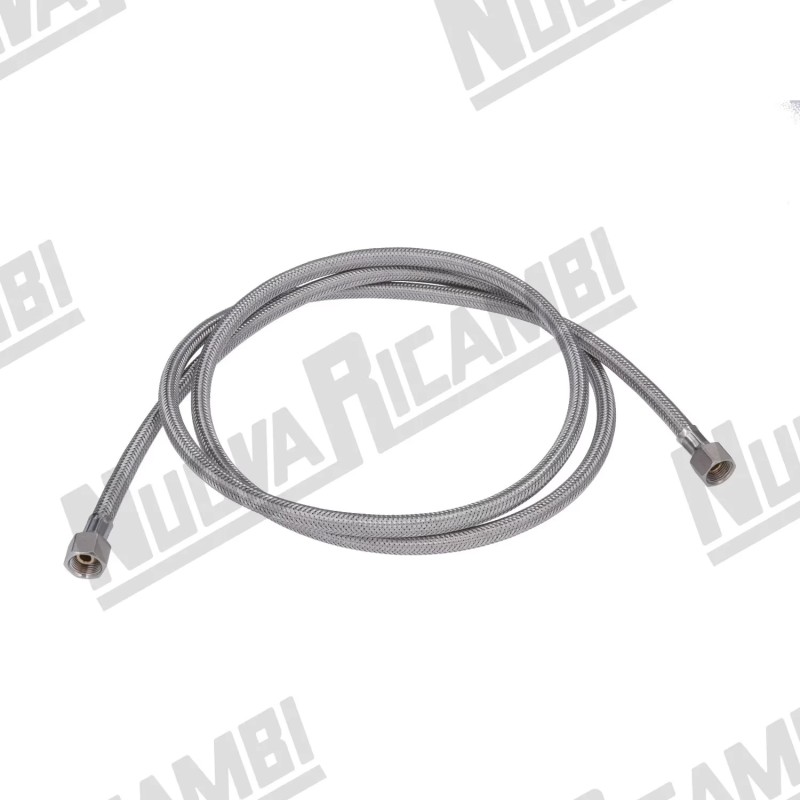 Шланг з нержавіючої сталі 3/8ВРк-3/8ВРк, 210см Шланг з нержавіючої сталі 3/8ВРк-3/8ВРк, 210см