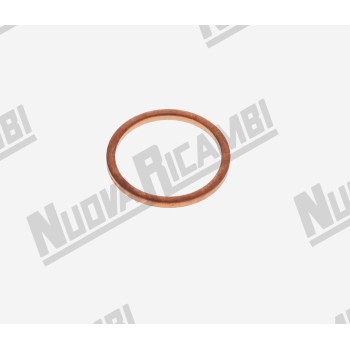 Мідна прокладка для крана води/пари - Ø 21,2x18x1,5мм - для SACOME CONTI Мідна прокладка для крана води/пари - Ø 21,2x18x1,5мм - для SACOME CONTI