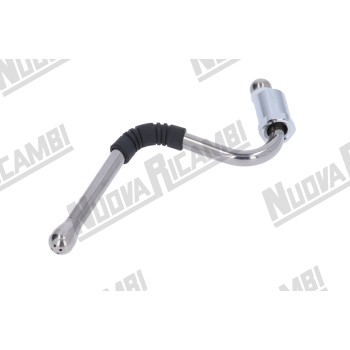 Оригінальна парова трубка з нержавіючої сталі в зборі - Ø 10мм - гайка 3/8ВР - довж. 125мм - для GAGGIA GE/ GD/ SAECO AROMA