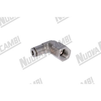 Кутовий фітинг швидкого з'єднання - G 1/8ВР - Ø4мм Кутовий фітинг швидкого з'єднання - G 1/8ВР - Ø4мм