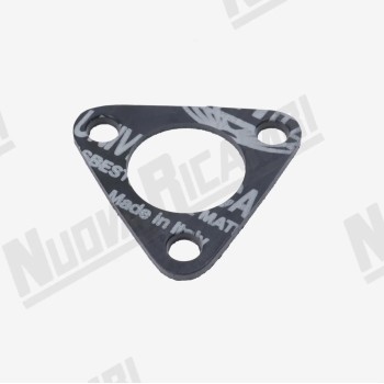 Треугольная прокладка (тена) нагревательного элемента "EN" - 3 отверстия - 78x72x3,5мм - отверстие Ø 40мм - для ECM/ EXPOBAR/ BRASILIA/ PROFITEC/ VBM