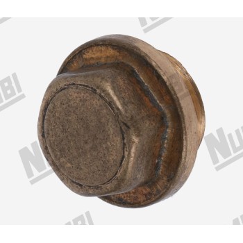 Латунная заглушка жиклера головки группы - M18 - шестигранник 17мм - для ASTORIA CMA/ BEZZERA/ BRASILIA/ PAVONI/ WEGA CONCEPT/ VBM