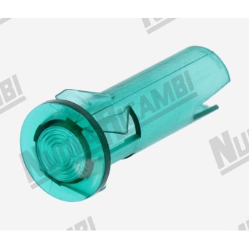 Зелена сигнальна лампа GEM - головка Ø 15мм - отвір Ø 10мм