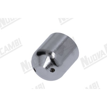 Хромований паровий носик "NR" внутрішній - 1/8ВР - Ø 13x16мм - 2 отвори Ø 1,7мм - для BRASILIA/ BFC/ SANREMO/ FIAMMA RST/ VBM/ ECM