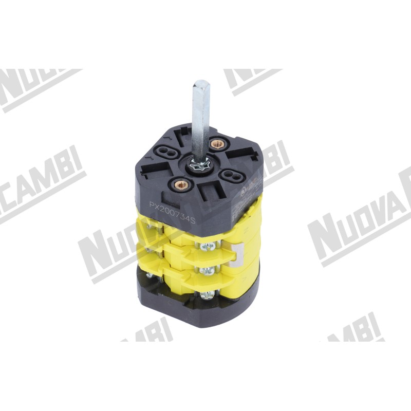 Головний перемикач 0-1-2 "SERIE PX20" 20A - 690В для BRASILIA/ FIAMMA RST/ SANREMO Головний перемикач 0-1-2 "SERIE PX20" 20A - 690В для BRASILIA/ FIAMMA RST/ SANREMO