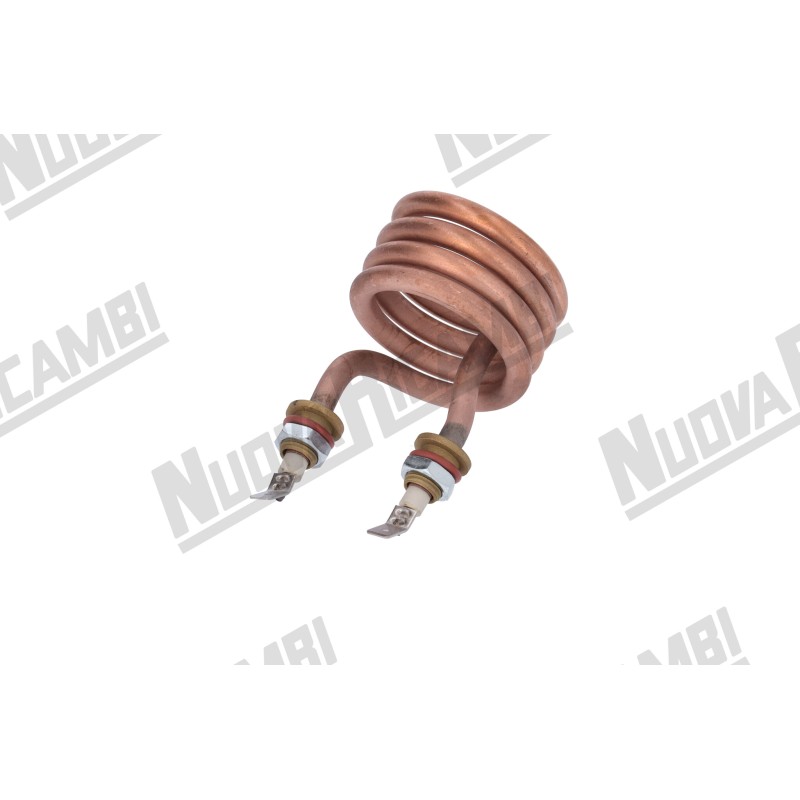 Нагрівальний елемент (тен) V230 - 1000Вт - 2 контакти FASTON - фітинги M10 - довж. 55мм для SANREMO VERONA