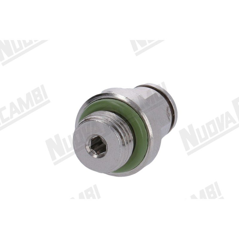 FITTING STRAIGHT ELBOW CONNECTOR 1/8M ?4