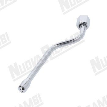 Паровая трубка из нержавеющей стали Ø 10мм для BRASILIA "PORTOFINO RESTYLING" с гайкой 3/8 и носиком 1/8ВР