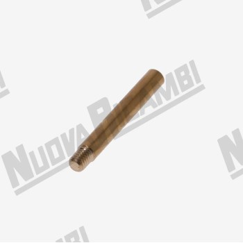 Латунний круглий штифт клапана варильної групи типу E61 - M4 - Ø 4,5x35/30мм