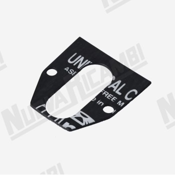 Прокладка фланця варильної групи типу E61 "EN" - 76,5x72,5x2мм