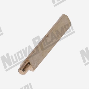 Латунний трикутний штифт інфузійного клапана групи типу E61 - M4 - Ø 7x40/35мм