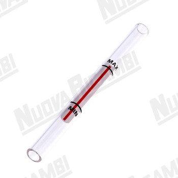 Шовкотрафаретне/градуйоване оглядове скло рівня Ø11X140мм для EXPOBAR/ SANREMO/ VBM